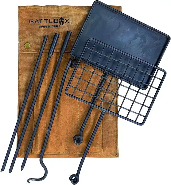 Battlbox Bushcraft Swivel Grill Set