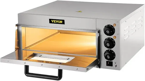 VEVOR 1300W Electric Commercial Countertop Pizza Oven