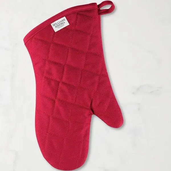 Williams Sonoma Solid Oven Mitt