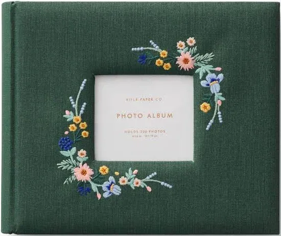 Rifle Paper Co. Wildwood Embroidered Photo Album