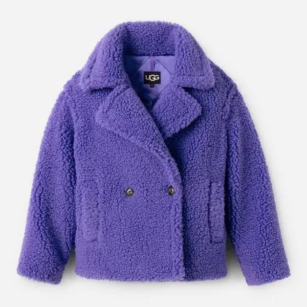 UGG Women's Gertrude Short Teddy Coat