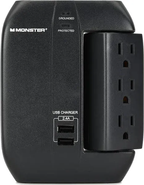 Monster Power Swivel Wall Tap Surge Protector