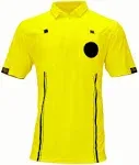 Epic Men's Official Soccer Referee Jersey, Size: Medium, Yellow