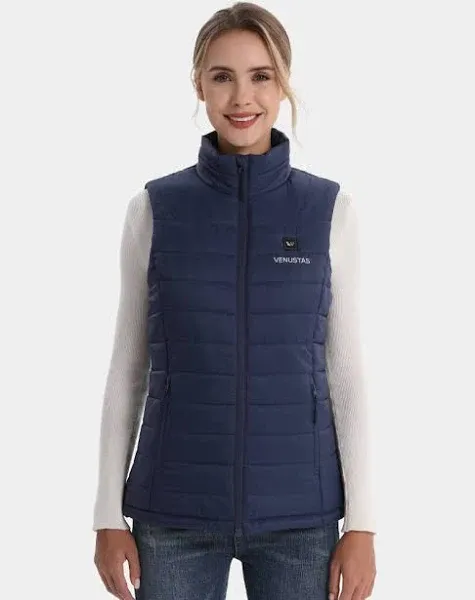 Venustas Women's Heated Vest with Battery Pack 7.4V