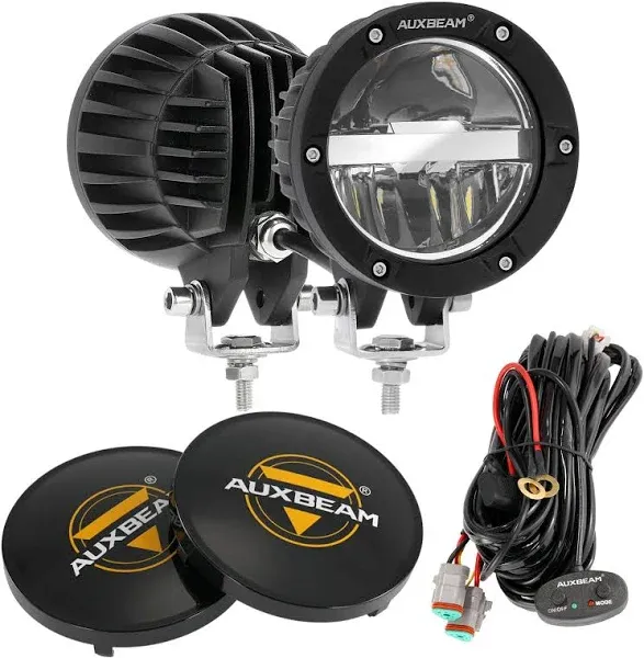 Auxbeam 4 Inch Round Offroad LED Pods Lights