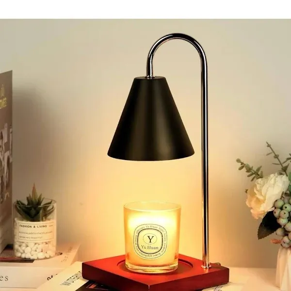 Black Electric Candle Warmer Lamp