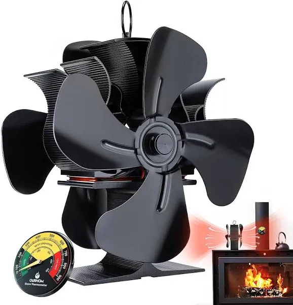 Ourhom Wood Stove Fan