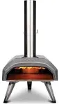 NEW Ooni Karu 12 Portable Pizza Oven Wood &amp; Charcoal Fired Silver