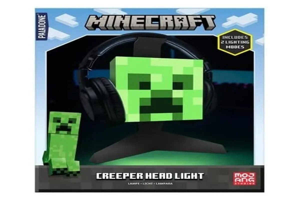 Minecraft Creeper Head Light