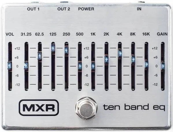 MXR M108S Ten Band EQ Pedal