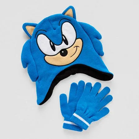 Sonic the Hedgehog Beanie & Glove Set