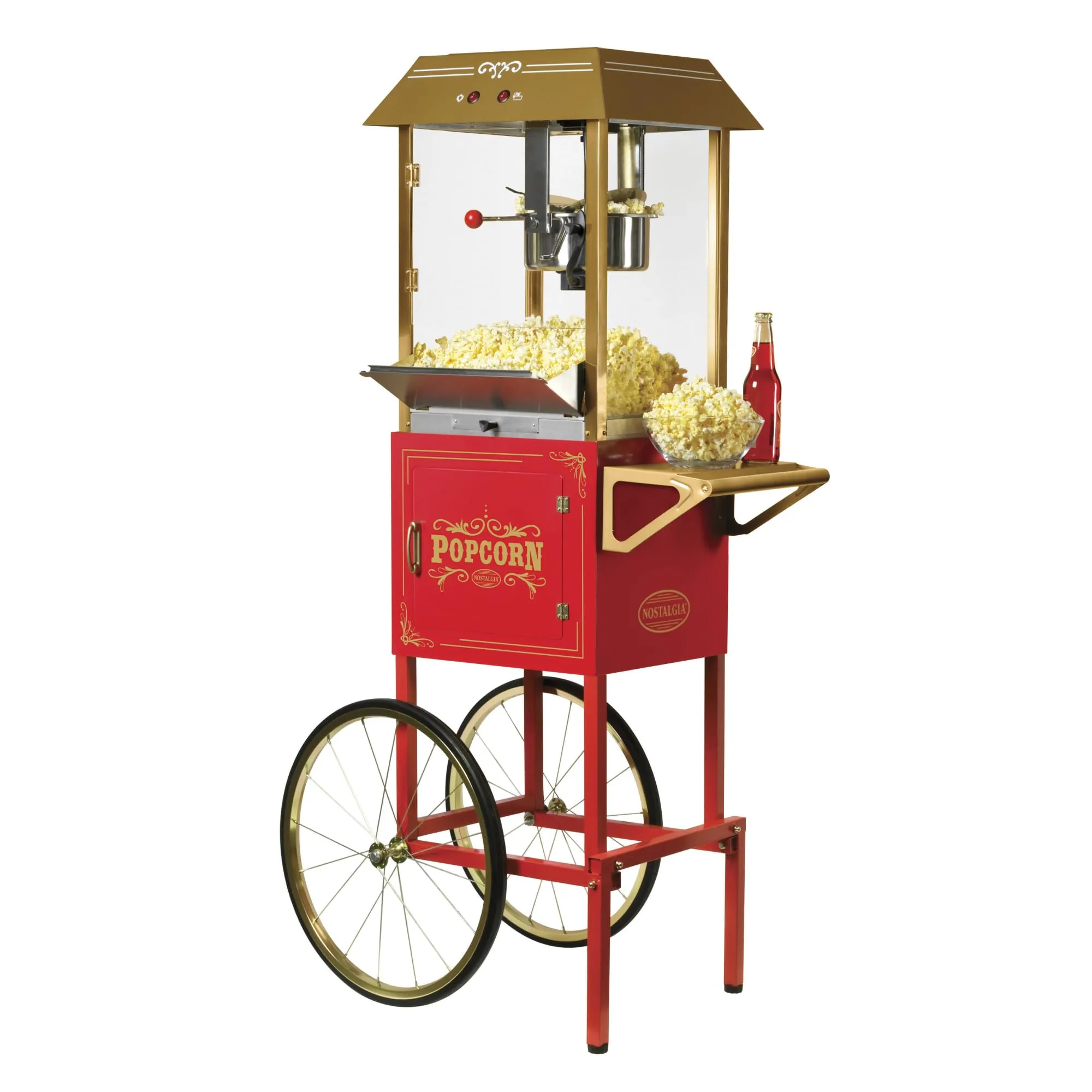 Nostalgia 59" Vintage Popcorn Cart