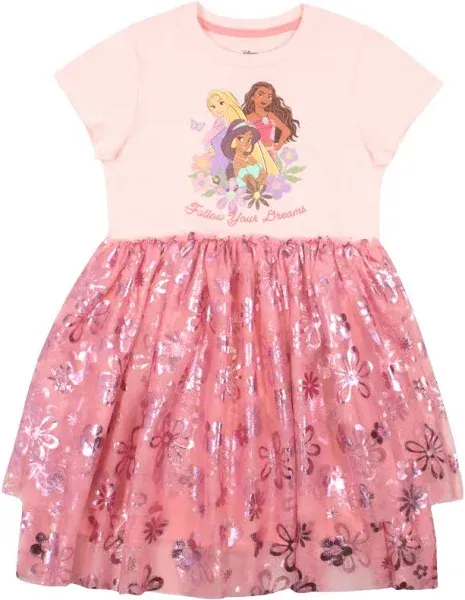 Disney Princesses and Minnie Mouse Girls Tutu Dress