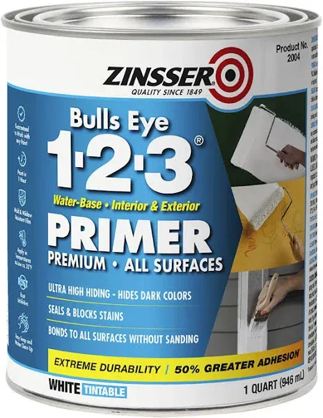 Zinsser Bulls Eye 1-2-3 Primer