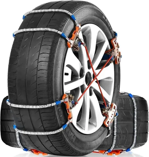 Snow Chains Tire Chains for SUV Car Pickup Trucks