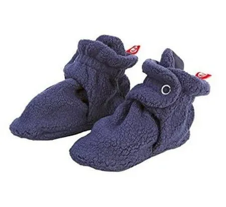 Zutano Unisex Fleece Baby Booties, Warm Infant Slippers, Lost Sock Solution