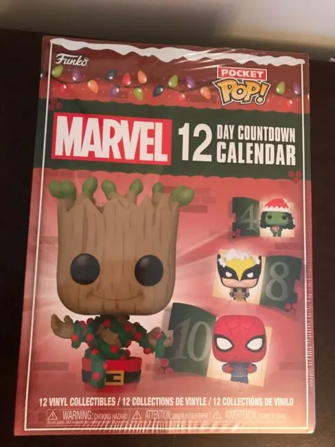 Funko Countdown Calendar Marvel 12-Day Advent Calendar