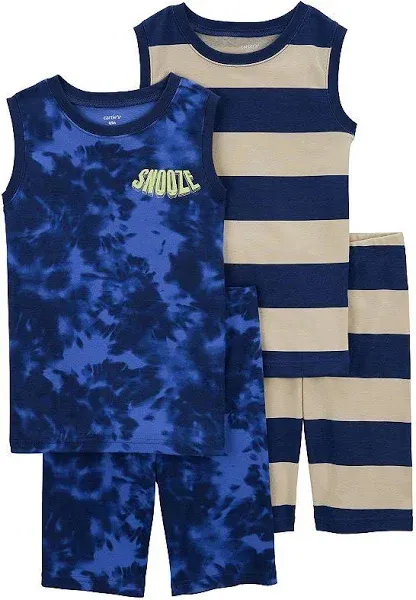 Carter's Boys' 4-Piece Snug Fit Pajama Set