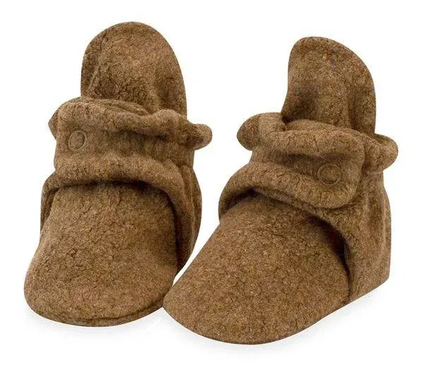 Zutano Unisex Fleece Baby Booties, Warm Infant Slippers, Lost Sock Solution