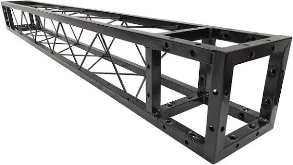 Cedarslink 2 Meter 6.56 ft. Square 8 inchx8 inch Black Trussing Box Truss Section Bolted