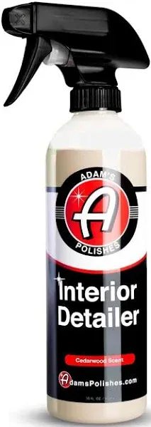 Adam's Polishes Interior Detailer (Microban) Cedarwood Scent