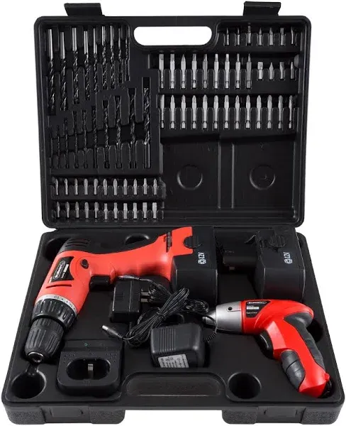 Stalwart Cordless Drill and Driver Combo 74 Piece