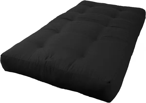 Blazing Needles 8 in. Renewal Twill Size Futon Mattress