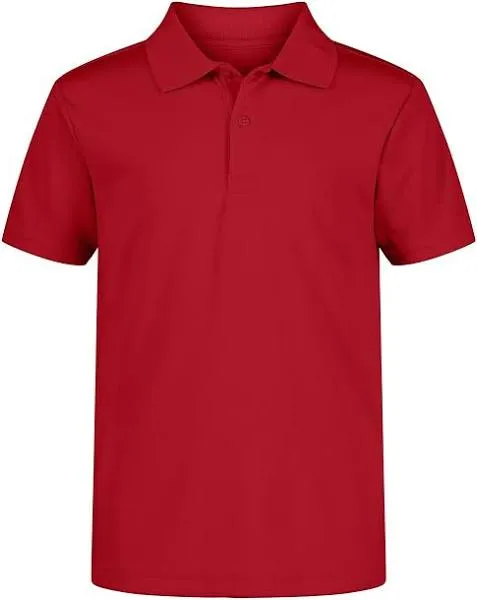 Nautica Boys' School Uniform Short Sleeve Polo Shirt