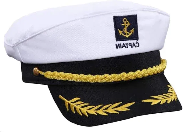 Adjustable Yacht Captain's Hat