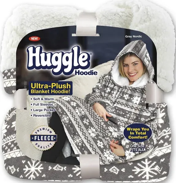 Ontel Huggle Oversized Blanket Hoodie