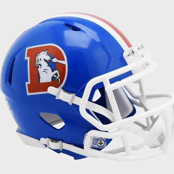 Denver Broncos Riddell Speed Throwback Mini Helmet