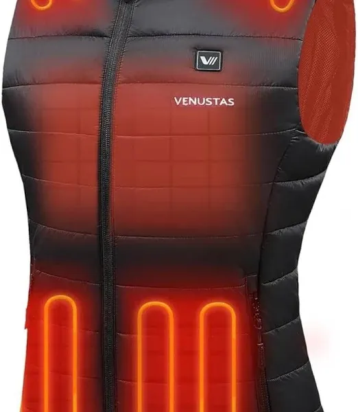 Venustas Women's Heated Vest with Battery Pack