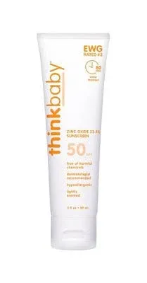 Thinkbaby SPF-50+ Sunscreen - 3 oz