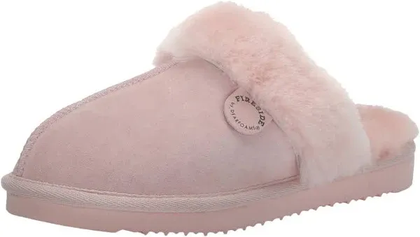 Women's Fireside By Dearfoams Sydney Genuine Shearling Scuff