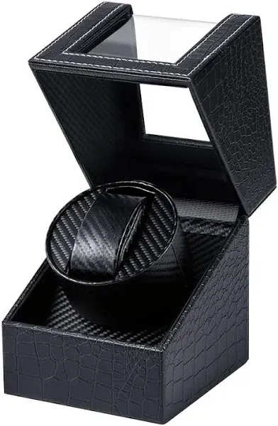 Automatic Japanese Wood Shell Watch Winder