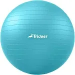 Trideer Extra Thick Yoga Ball Exercise Ball, 5 Sizes Ball Chair, H...