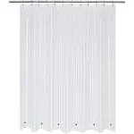 Mrs Awesome 70x70 Shower Curtain Liner with 6 Magnets Peva 8g Thick He