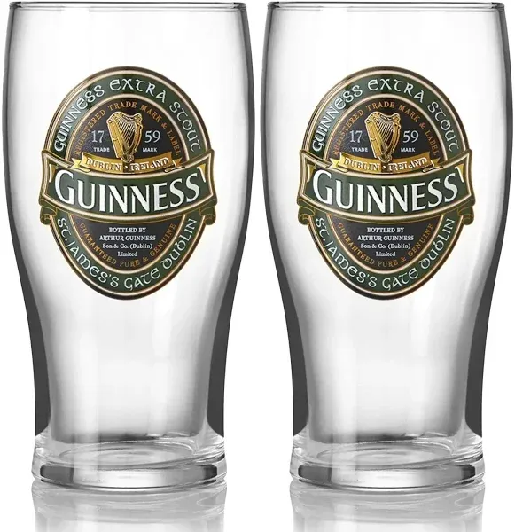 Guinness Ireland Collection Pint Glass