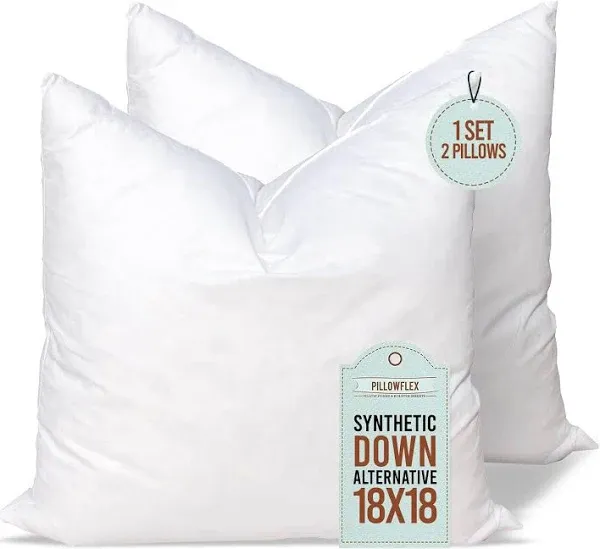 Pillowflex Synthetic Down Pillow Insert