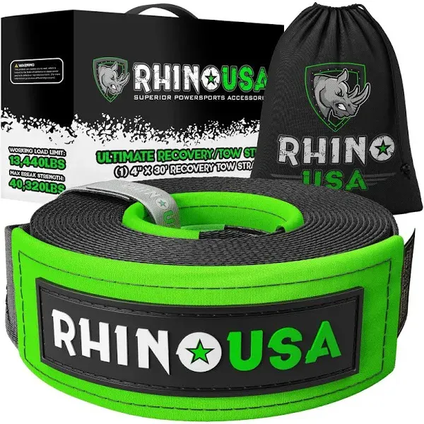 Rhino USA Recovery Tow Strap