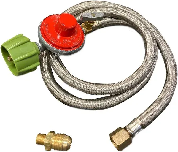 Bayou Classic 10 PSI Regulator / Hose Assembly - Model# M5HPR-1