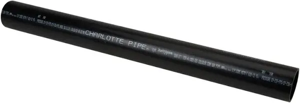 Charlotte Pipe 2 ft. ABS DWV Pipe