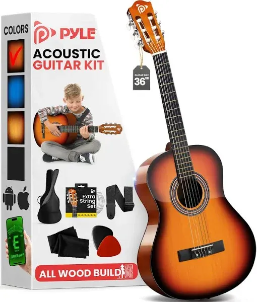 Pyle 3/4 Scale Classic Guitar