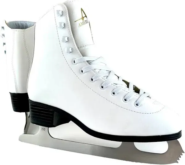 American Athletic Shoe Women's Lined Figure Skates