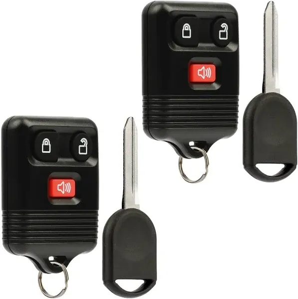 USARemote Car Key Fob with Keyless Entry and Ignition Key