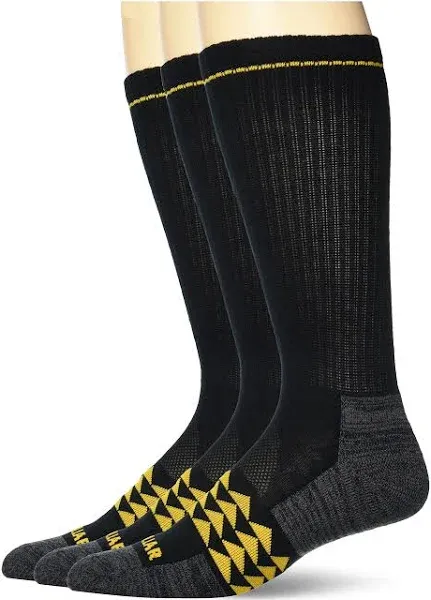 Caterpillar Men's Max Half Cushion Crew Socks