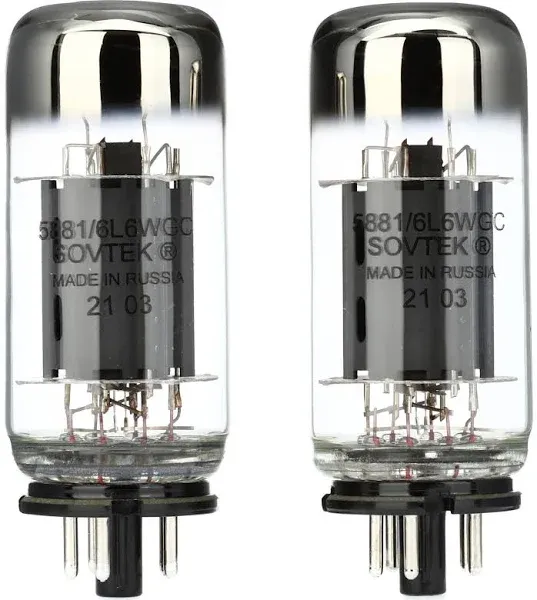 Sovtek 5881 / 6L6WGC Vacuum Tube, Single