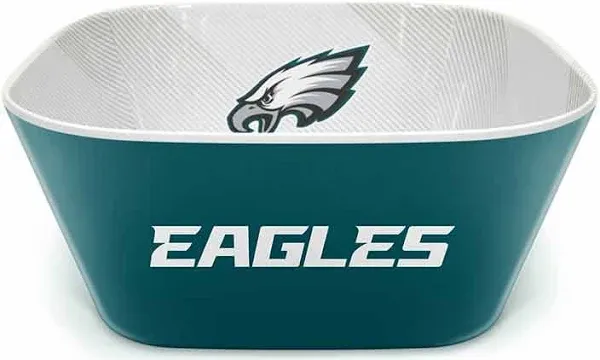 YouTheFan NFL Philadelphia Eagles Large Party Bowl