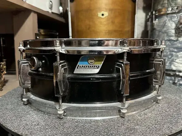 Ludwig LM400 Supra Phonic 5x14 Chrome Snare with Imperial Lugs