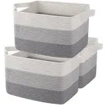 OIAHOMY Woven Storage Basket Pack of 3